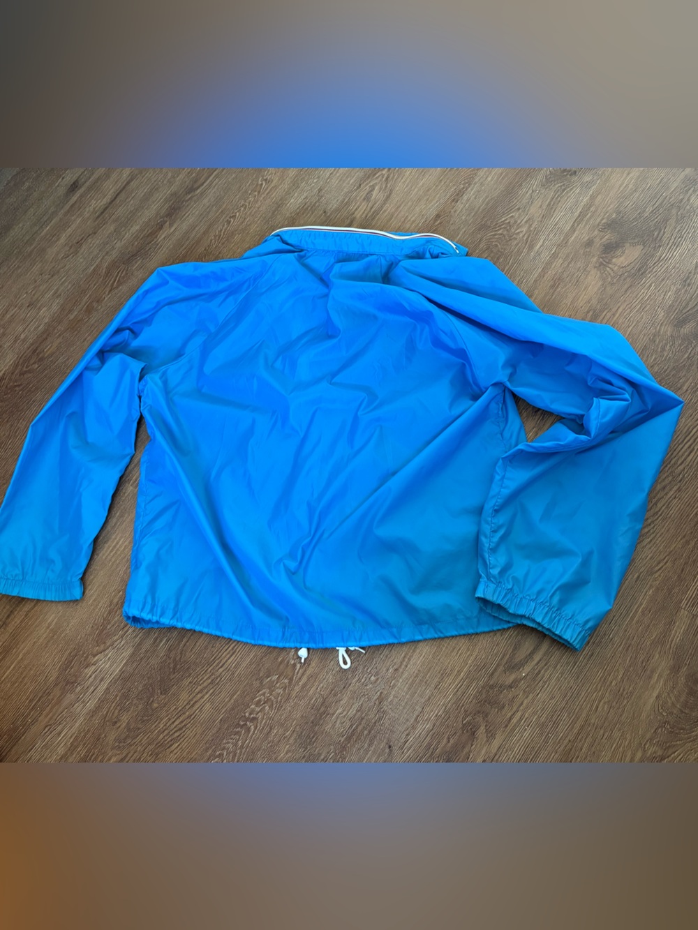 Men’s Vintage Simpsons Zip Down Windbreaker Jacket Size Large 2 Pockets Like New - Picture 7 of 7